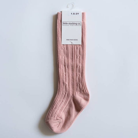 Cable Knit - Blush
