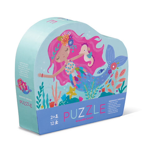 12-pc Mini Puzzle/Mermaid Dreams