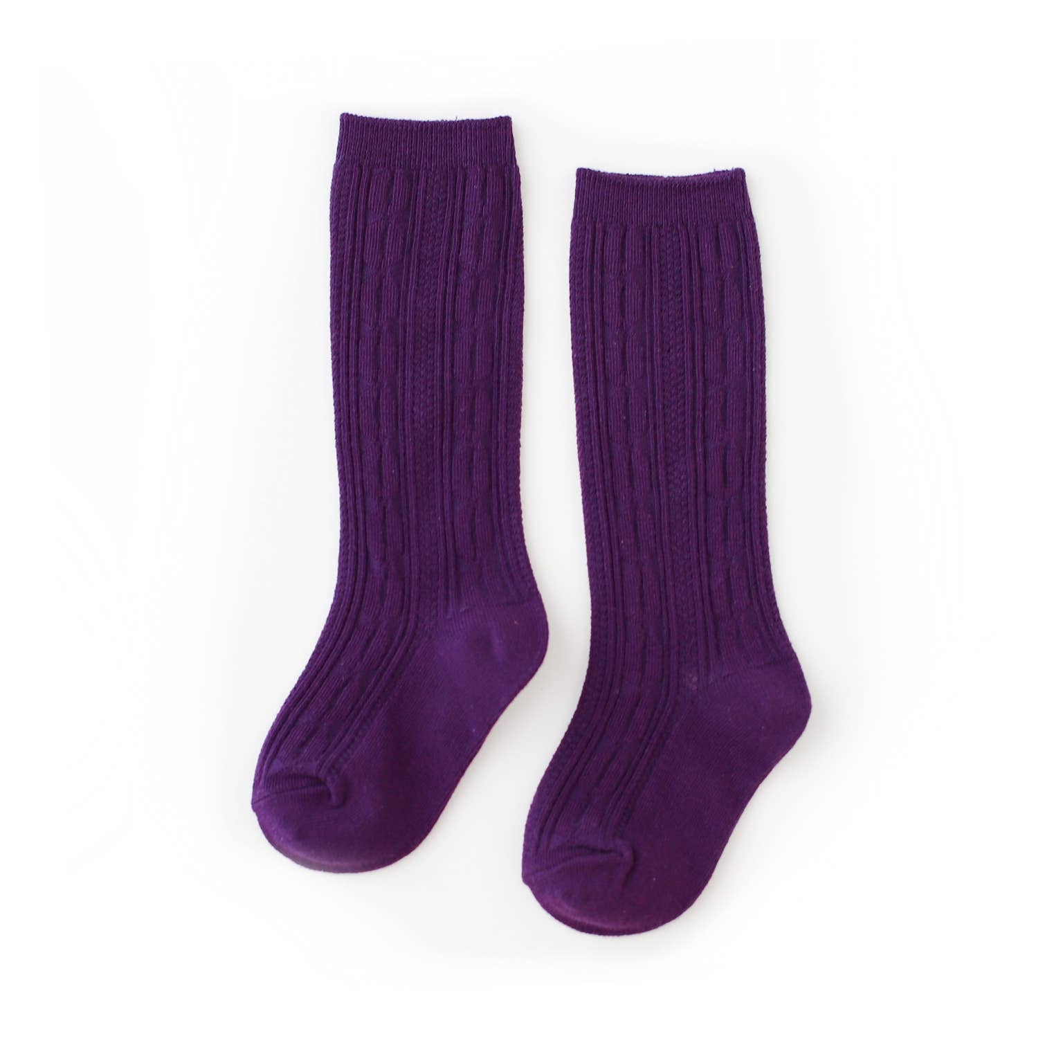 Cable Knit - Plum