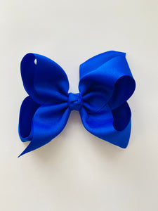 Electric Blue King Bow