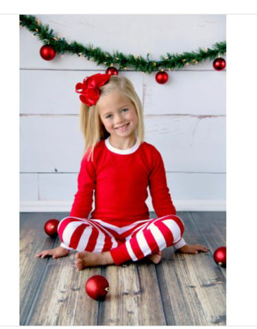 Red & White Christmas Pajamas