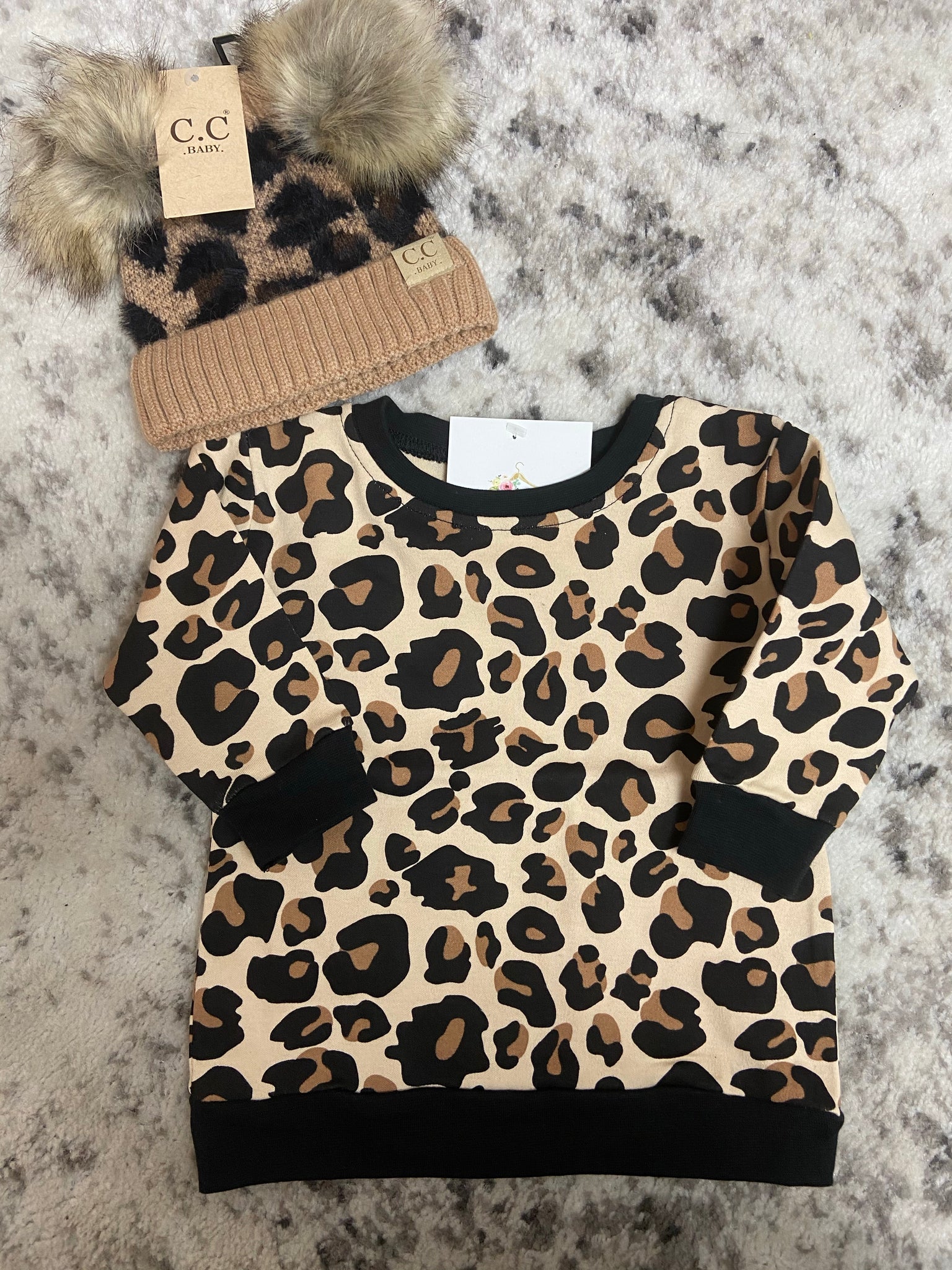 Leopard Lightweight Sweatshirt