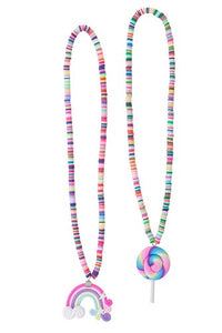 Lollipop and Rainbow Necklaces