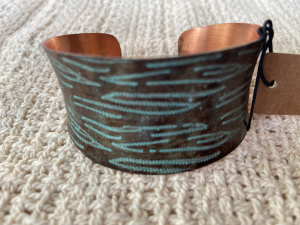 Copper Patina Bracelets