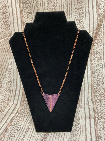 Copper Patina Necklaces