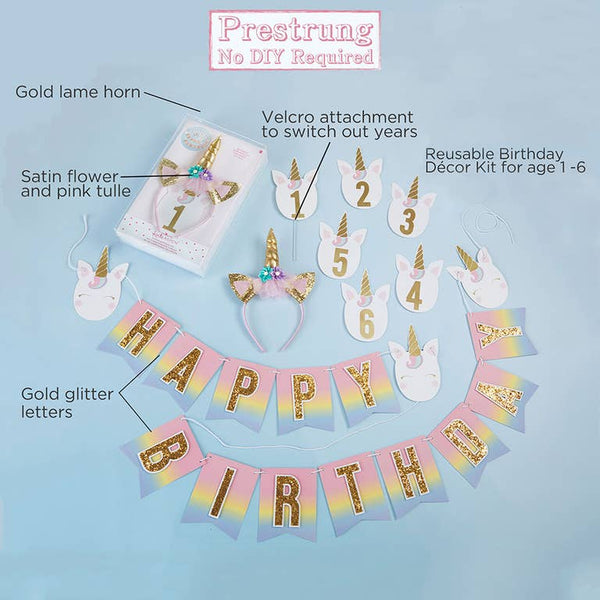 Unicorn Birthday Kit