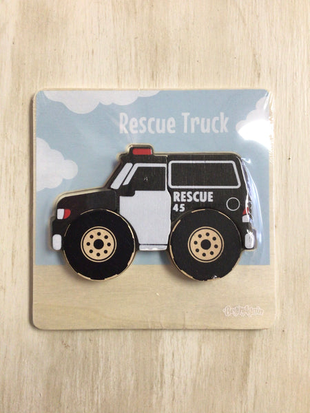 Vehicle Puzzle Rescue Truck