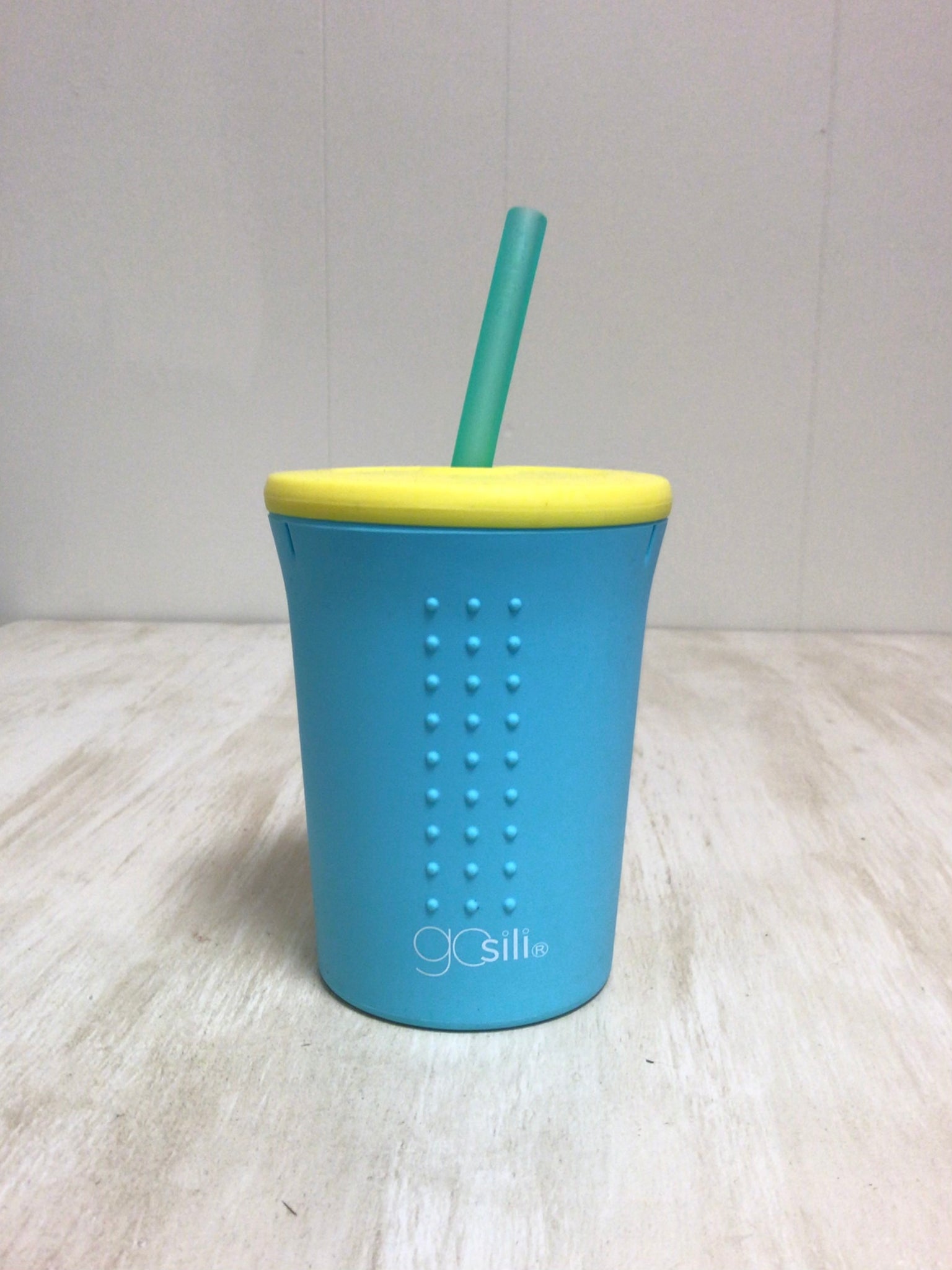 Sea Blue 12 oz. Straw Cup