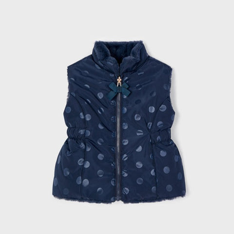 Navy Reversible Vest - Infant